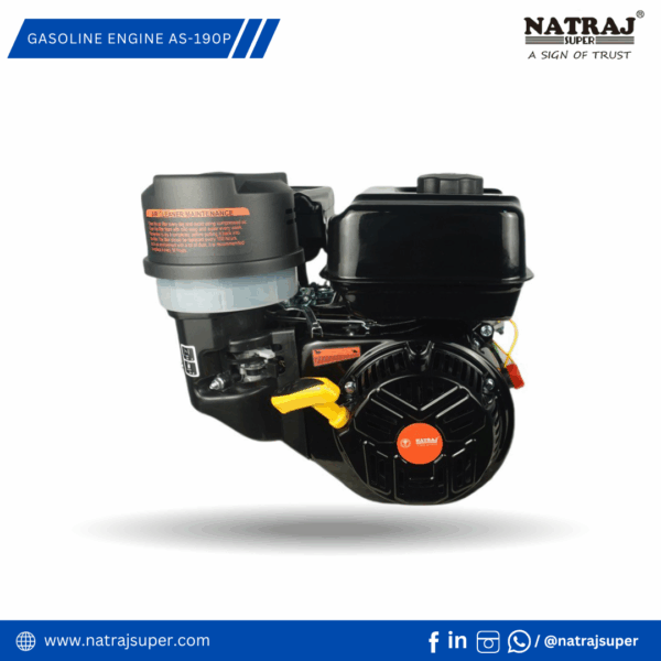 AS-190P PETROL ENGINE 7.5HP 3600 RPM 212CC HEAVY DUTY GASOLINE